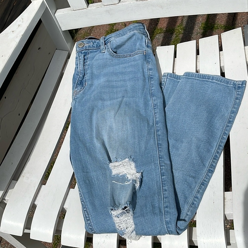 ☀️Hollister Jeans High Rise Slim Straight Size 7R